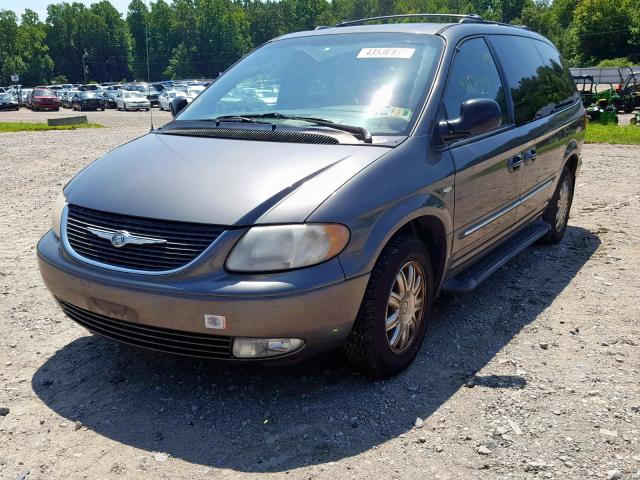 2C4GP54L24R544782 - 2004 CHRYSLER TOWN & COU GRAY photo 2