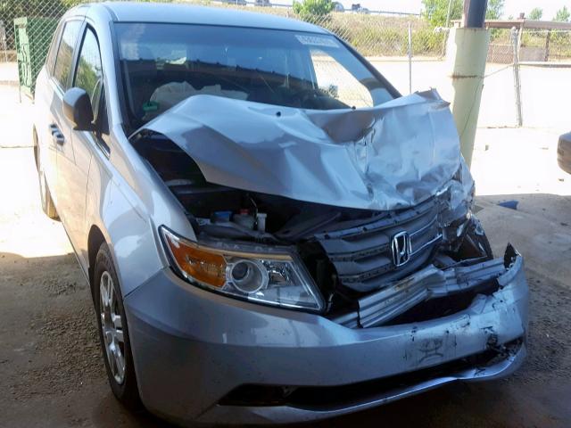 5FNRL5H24CB144920 - 2012 HONDA ODYSSEY LX SILVER photo 7