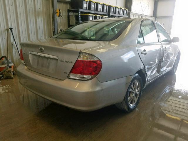 4T1BF30K85U618091 - 2005 TOYOTA CAMRY LE SILVER photo 4