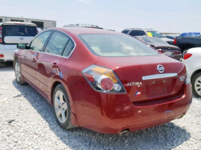 1N4BL21E08C168338 - 2008 NISSAN ALTIMA 3.5 RED photo 3