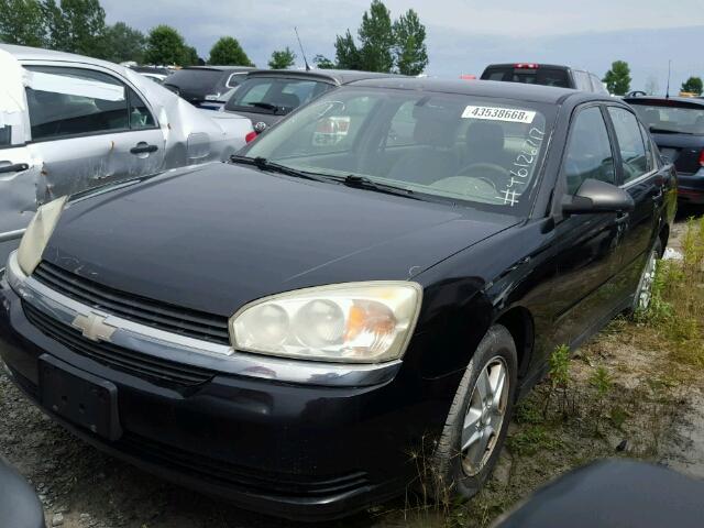 1G1ZT54844F118107 - 2004 CHEVROLET MALIBU LS 黑色 照片 2