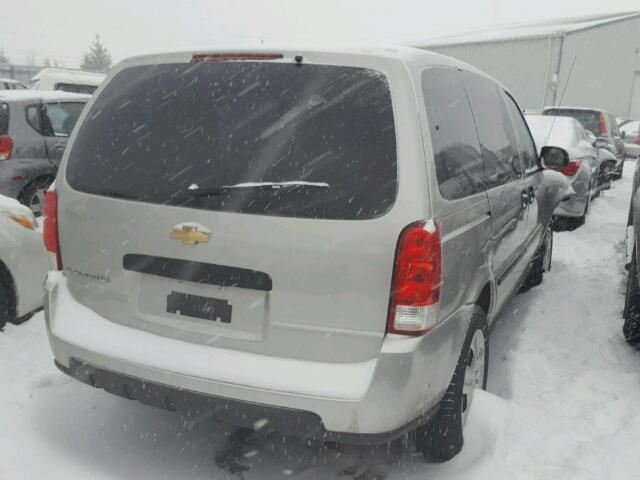 1GNDU23178D162239 - 2008 CHEVROLET UPLANDER L SILVER photo 4