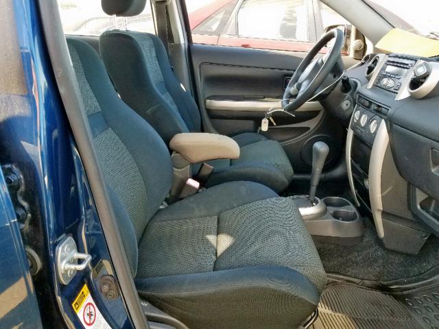 JTKKT604260171503 - 2006 TOYOTA SCION XA BLUE photo 5