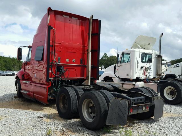 2HSCUAPRX9C127671 - 2009 INTERNATIONAL PROSTAR PR RED photo 3