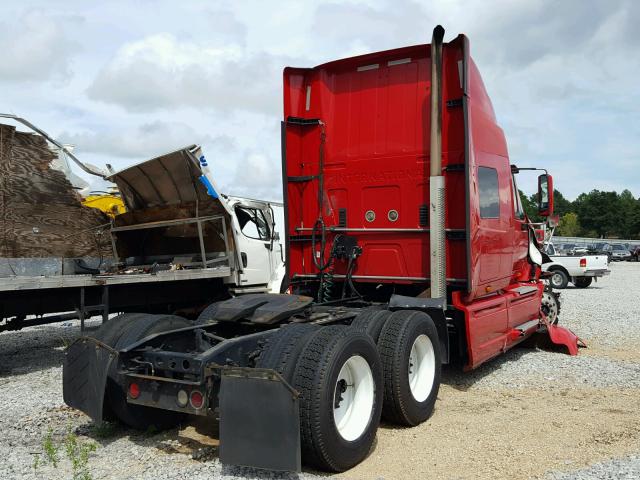 2HSCUAPRX9C127671 - 2009 INTERNATIONAL PROSTAR PR RED photo 4