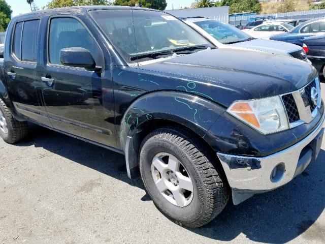 1N6AD07W27C422456 - 2007 NISSAN FRONTIER C BLACK photo 9