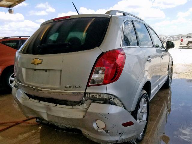 3GNAL3EK1ES578977 - 2014 CHEVROLET CAPTIVA LT SILVER photo 4