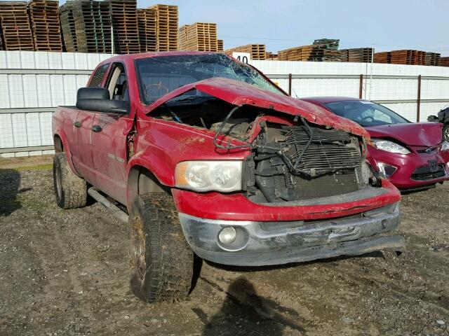 3D7KU28C44G147047 - 2004 DODGE RAM 2500 Q RED photo 1