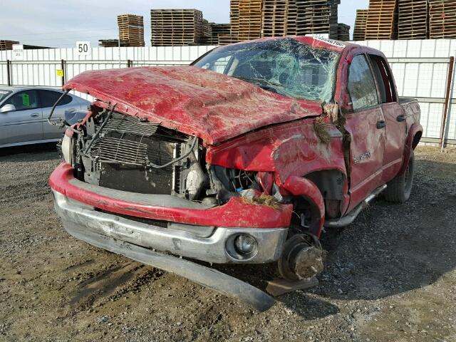 3D7KU28C44G147047 - 2004 DODGE RAM 2500 Q RED photo 2