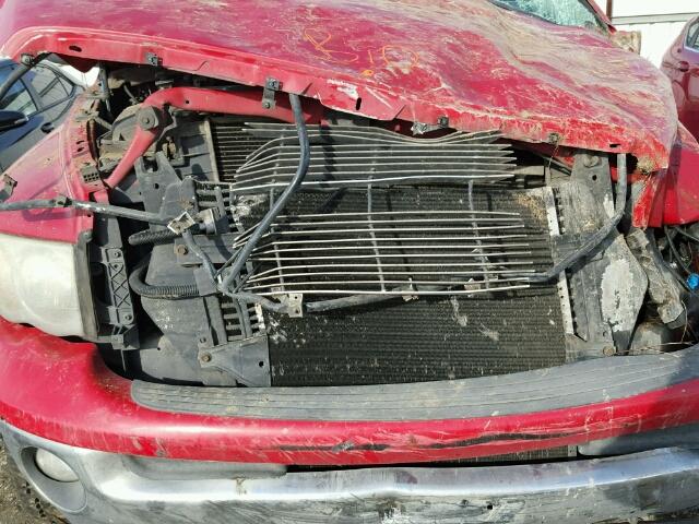 3D7KU28C44G147047 - 2004 DODGE RAM 2500 Q RED photo 7