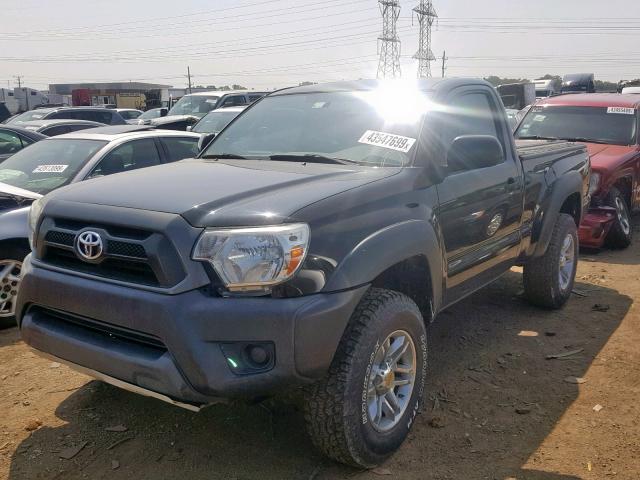 5TFPX4EN0DX017092 - 2013 TOYOTA TACOMA BLACK photo 2