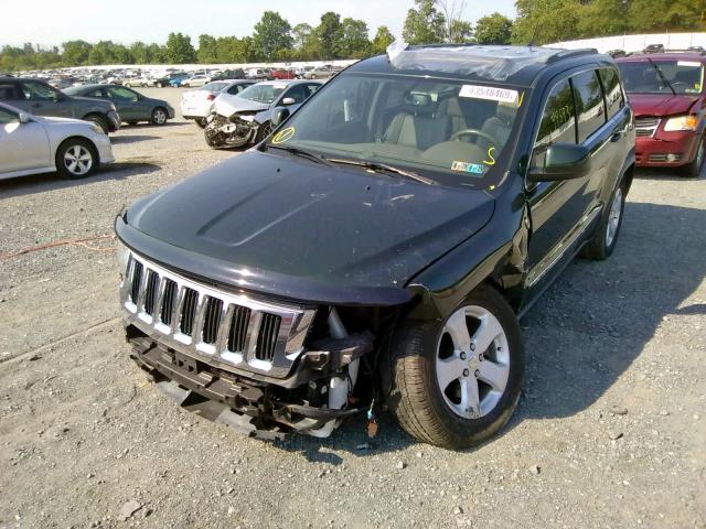 1J4RR4GG9BC670584 - 2011 JEEP GRAND CHER GREEN photo 2