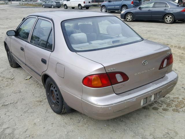 2T1BR12E5XC198085 - 1999 TOYOTA COROLLA VE GRAY photo 3