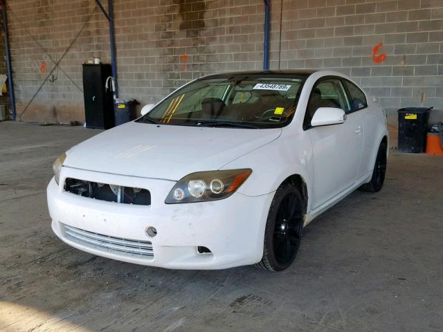 JTKDE167380259566 - 2008 TOYOTA SCION TC თეთრი ფოტო 2