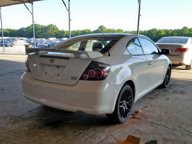 JTKDE167380259566 - 2008 TOYOTA SCION TC თეთრი ფოტო 4