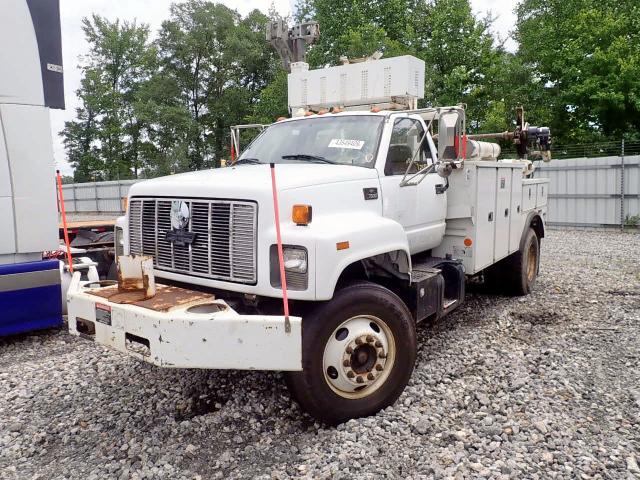 1GBM7H1C2YJ521414 - 2000 CHEVROLET C-SERIES C WHITE photo 2