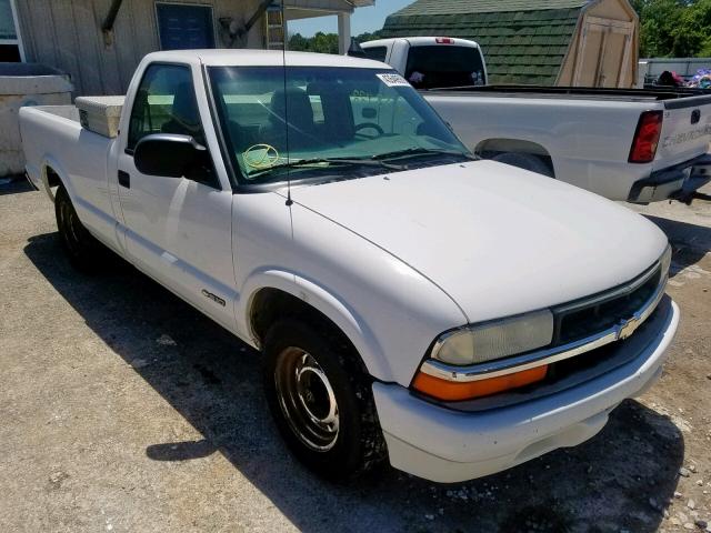 1GCCS14W9Y8188252 - 2000 CHEVROLET S TRUCK S1 WHITE photo 1