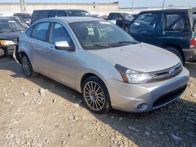 1FAHP3GN9BW105935 - 2011 FORD FOCUS SES SILVER photo 1