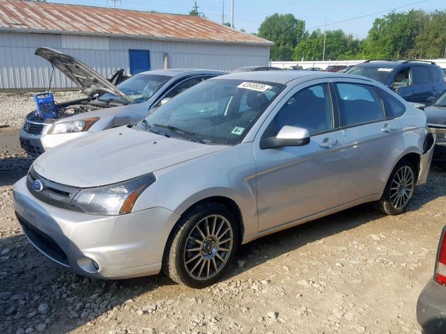 1FAHP3GN9BW105935 - 2011 FORD FOCUS SES SILVER photo 2