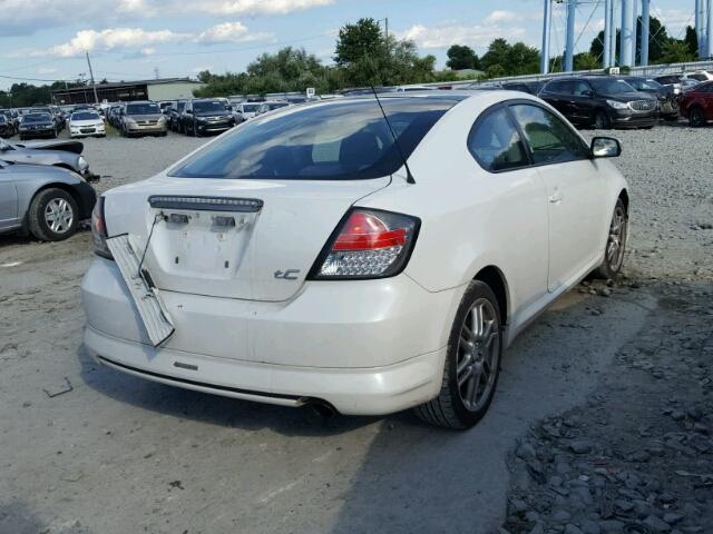 JTKDE177870207556 - 2007 TOYOTA SCION TC 白色 照片 4
