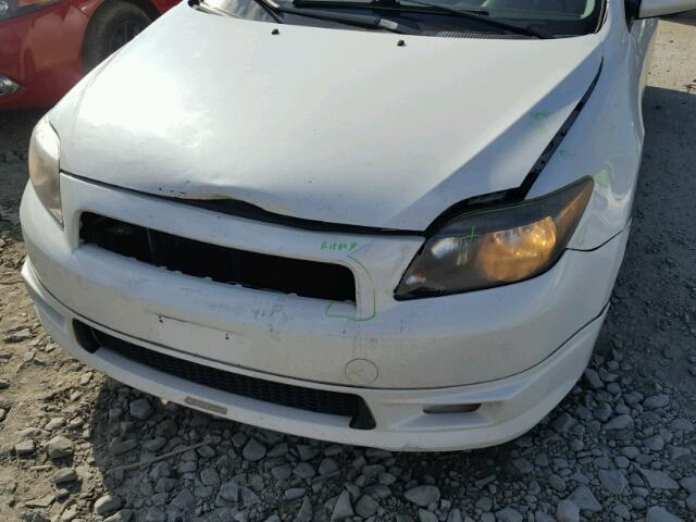 JTKDE177870207556 - 2007 TOYOTA SCION TC 白色 照片 9