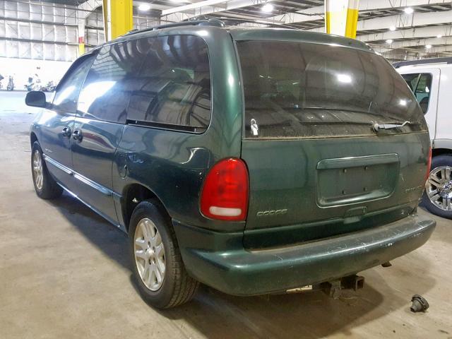 2B4GP45G6WR580650 - 1998 DODGE CARAVAN SE GREEN photo 3