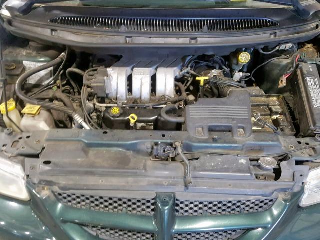 2B4GP45G6WR580650 - 1998 DODGE CARAVAN SE GREEN photo 7