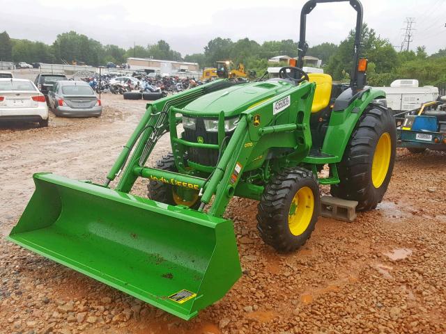 1LV4044MPHH102313 - 2017 JOHN DEERE TRACTOR GREEN photo 2