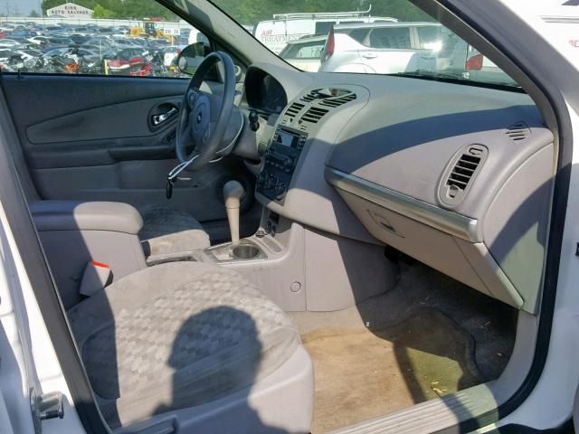 1G1ZT62895F262911 - 2005 CHEVROLET MALIBU MAX 白色 照片 5