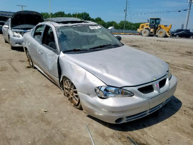 1G2NF52E84M528382 - 2004 PONTIAC GRAND AM S SILVER photo 1