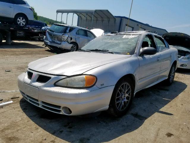 1G2NF52E84M528382 - 2004 PONTIAC GRAND AM S SILVER photo 2