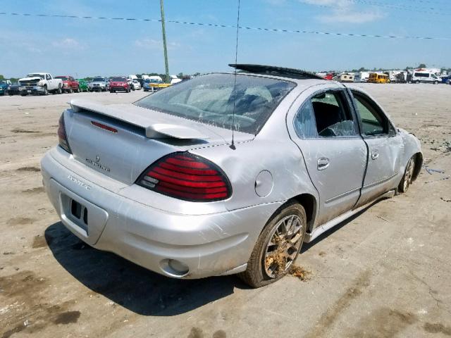 1G2NF52E84M528382 - 2004 PONTIAC GRAND AM S SILVER photo 4