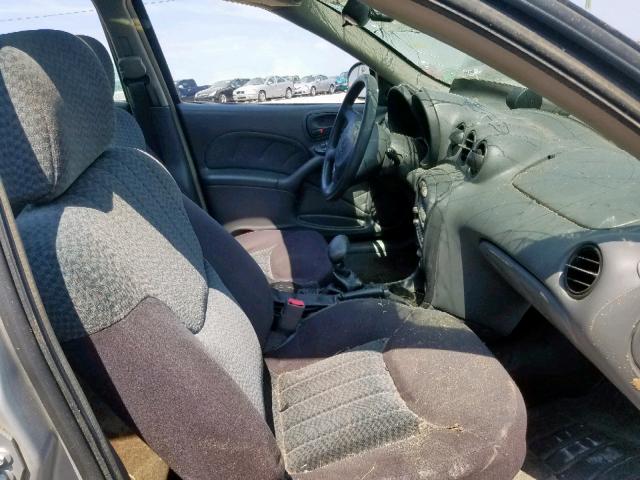 1G2NF52E84M528382 - 2004 PONTIAC GRAND AM S SILVER photo 5