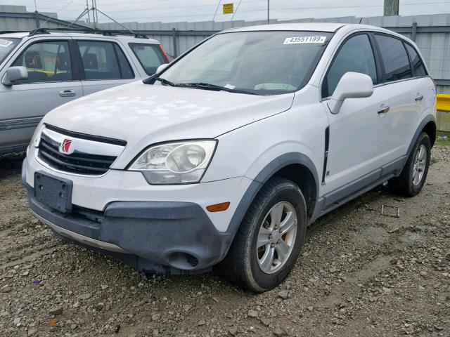 3GSCL33P08S686970 - 2008 SATURN VUE XE WHITE photo 2