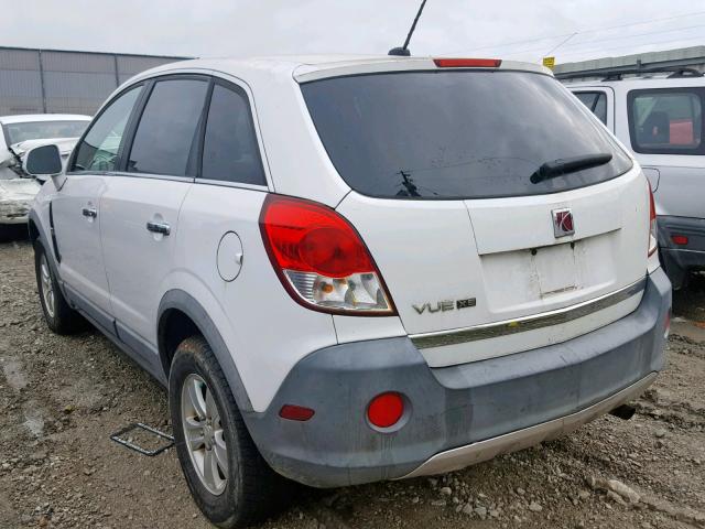 3GSCL33P08S686970 - 2008 SATURN VUE XE WHITE photo 3