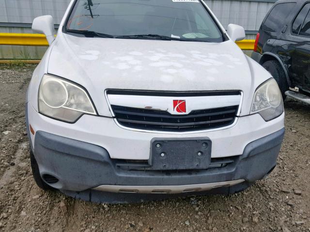 3GSCL33P08S686970 - 2008 SATURN VUE XE WHITE photo 9