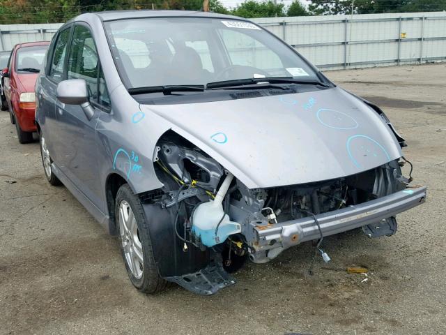 JHMGD386X7S067585 - 2007 HONDA FIT S SILVER photo 1