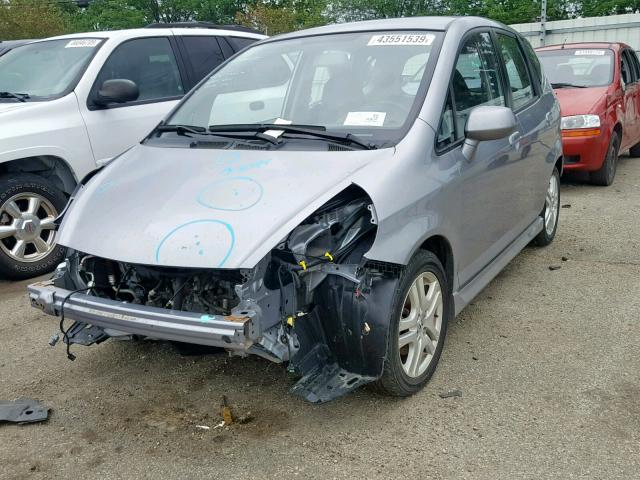 JHMGD386X7S067585 - 2007 HONDA FIT S 银色 照片 2