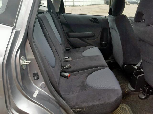 JHMGD386X7S067585 - 2007 HONDA FIT S 银色 照片 6