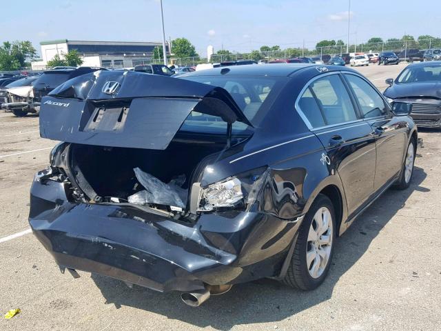 1HGCP2F87AA032717 - 2010 HONDA ACCORD EXL BLACK photo 4