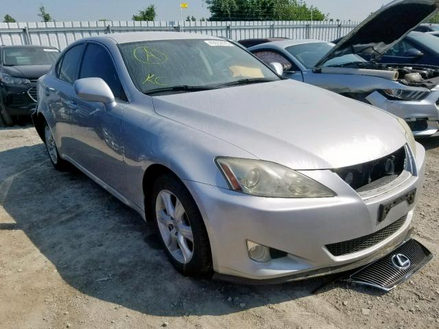 JTHBK262782078832 - 2008 LEXUS IS 250 SILVER photo 1