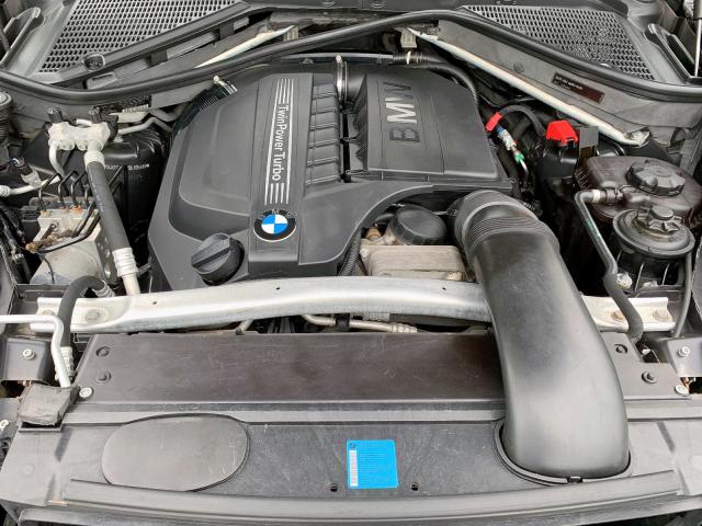 5UXFG2C5XBLX05445 - 2011 BMW X6 XDRIVE3 BLACK photo 8
