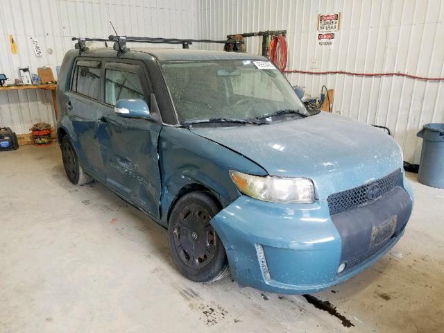 JTLKE50E491079803 - 2009 TOYOTA SCION XB TEAL photo 1