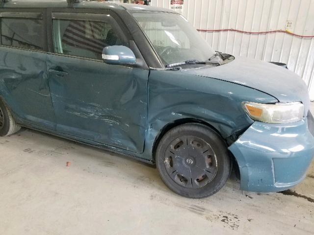JTLKE50E491079803 - 2009 TOYOTA SCION XB TEAL photo 9