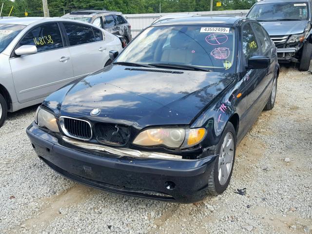 WBAEU33454PR12093 - 2004 BMW 325 XI BLACK photo 2