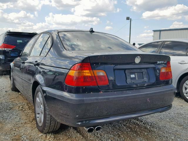 WBAEU33454PR12093 - 2004 BMW 325 XI BLACK photo 3