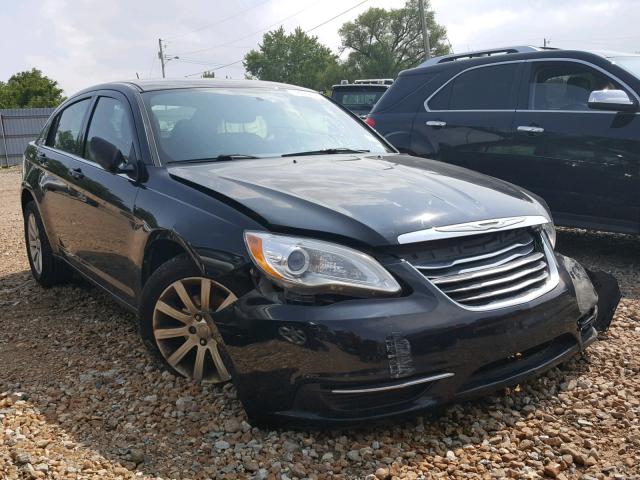 1C3CCBBB6DN606706 - 2013 CHRYSLER 200 TOURIN BLACK photo 1