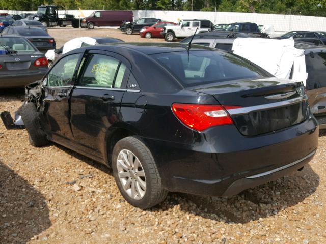 1C3CCBBB6DN606706 - 2013 CHRYSLER 200 TOURIN BLACK photo 3