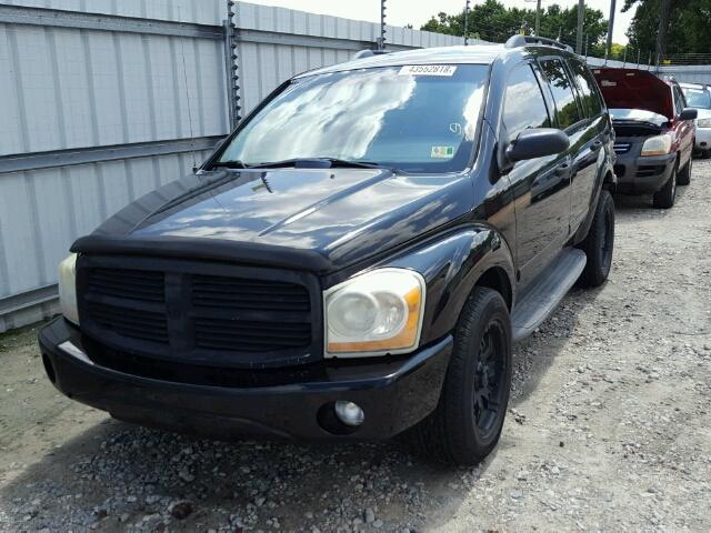 1D4HD48D45F608164 - 2005 DODGE DURANGO SL BLACK photo 2