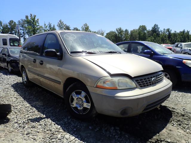 2FMDA51481BC00245 - 2001 FORD WINDSTAR L GOLD photo 1